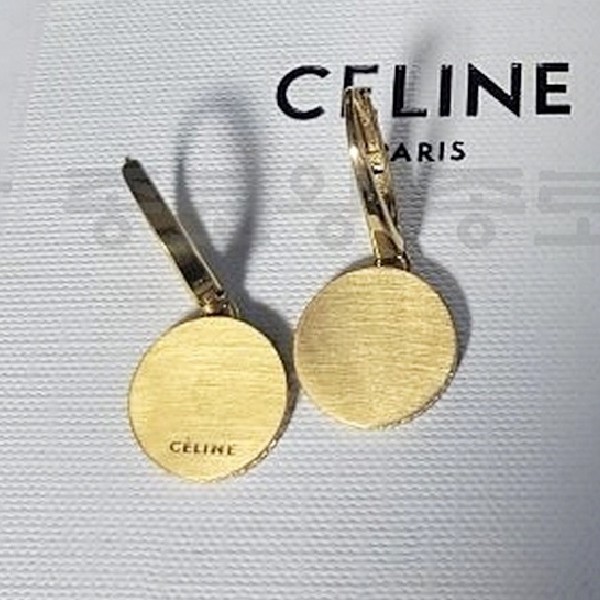 CELINE 셀린느 라운드 원터치 쥬얼리 귀걸이