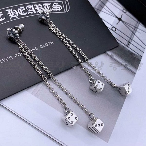 Chrome Hearts 크롬하츠 다이스 드롭 귀걸이